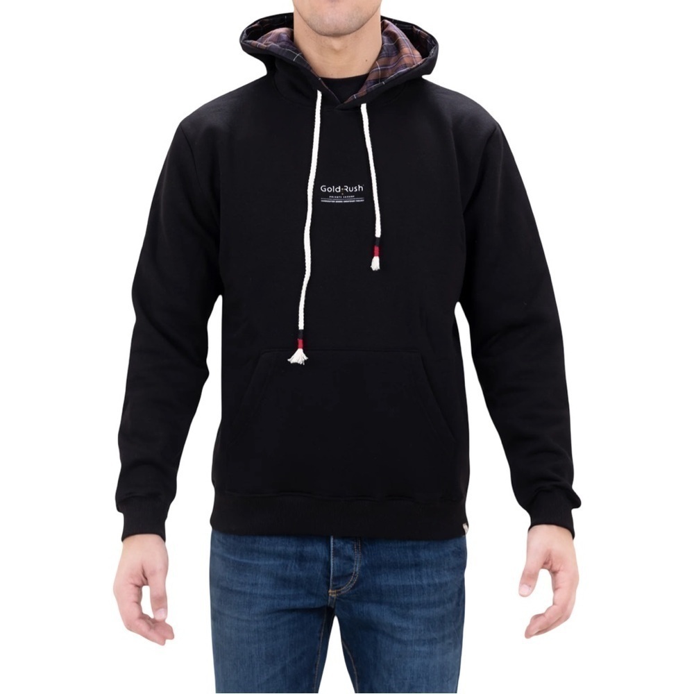 Gold Rush 78 Men’s Private Luxury Black Hoodie Sweatshirt Size XXL NWT - Picture 4 of 7